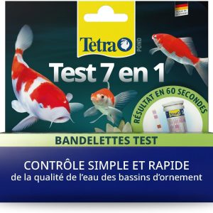 Bandelettes de test de l'eau 6 en 1
