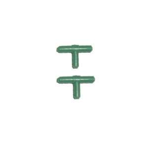 Lot de 2 raccords en T 90° 4/6 mm pour bulleur