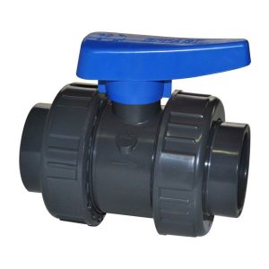 Robinet vanne à bille double écrou PVC